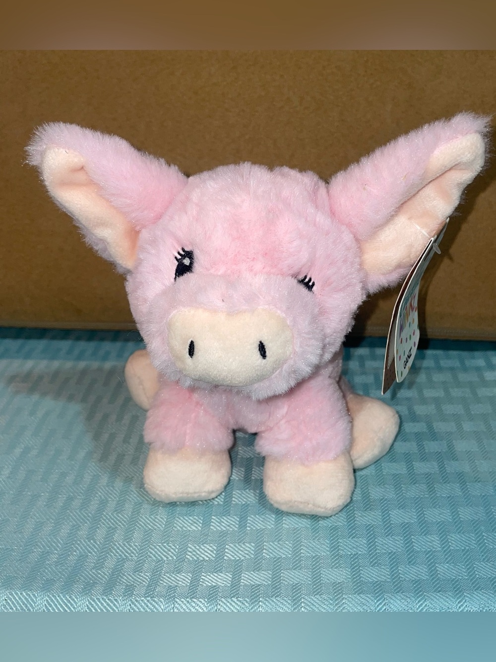 Ganz cuddle winkz pig super cute soft plush
